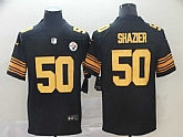 Nike Steelers 50 Ryan Shazier Black Color Rush Limited Jersey,baseball caps,new era cap wholesale,wholesale hats
